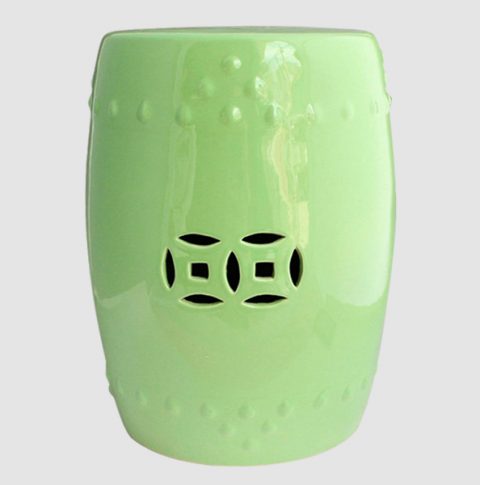 RYNQ62_Ceramic Stool, high temperature fired, color strong never fade
