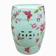 RYZS02_Outdoor cushions Ceramic floral butterfly Stool