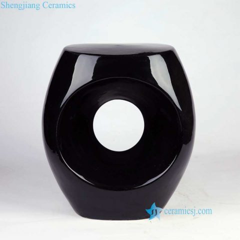 ceramic stool with hole