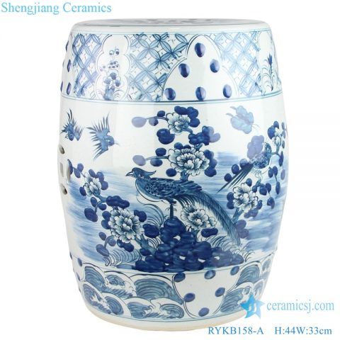 RYKB158-A Jingdezhen Sheng Jiang Hand-painted blue and white