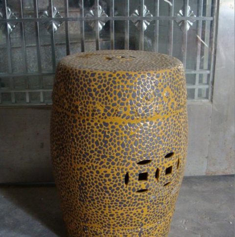 unique ceramic stool